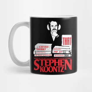 Stephen Koontz - White on Black Mug